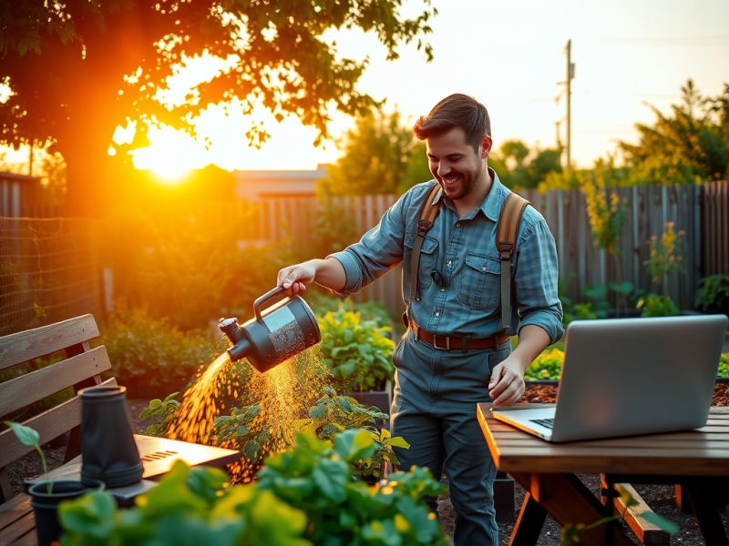 Start a Profitable Side Business with Urban Farming